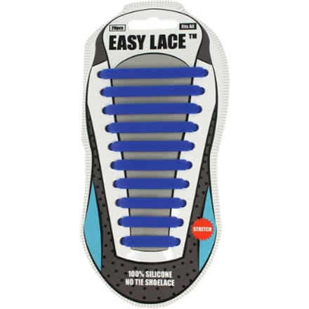 Easy Lace No Tie Schoenveter Siliconenveters - Blauw