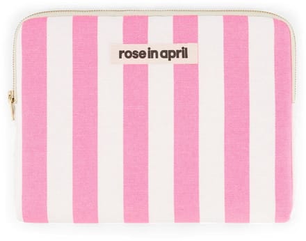 Rose in April Ipad Hoes Neon Rose Strepen