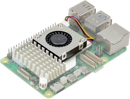 Raspberry Pi® Actieve ventilator Geschikt voor serie: Raspberry Pi 5