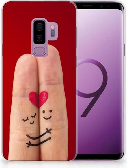 Samsung Galaxy S9 Plus Silicone Back Cover Liefde - Origineel Romantisch Cadeau