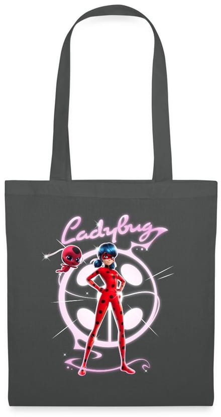 Miraculous Ladybug Met Tikki Tas Van Stof Schoudertas