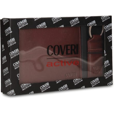 Enrico Coveri Portemonnee en sleutelhanger set Men