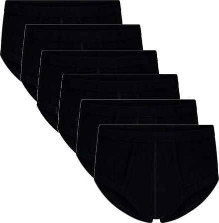 Beeren heren slip | 6-pack | MAAT M | zwart