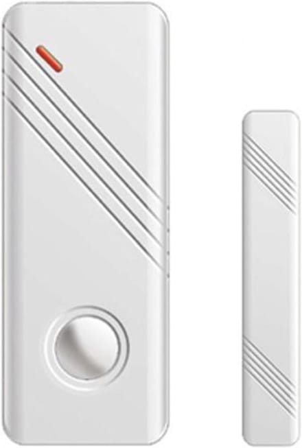 Magnetische Sensor - Draadloos Alarm - Huis Beveiligen - Twee Delig Systeem - 3x1x7.9 cm - Wit