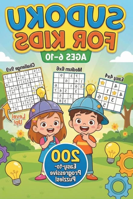 Sudoku Kinderen - Logica Puzzels - Leren Concentreren - Progressieve Moeilijkheidsgraad - 105 Pagina's - Niet gespecificeerd