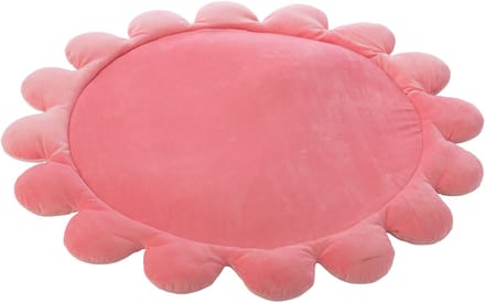 J-Line speelmat Bloem - polyester - roze