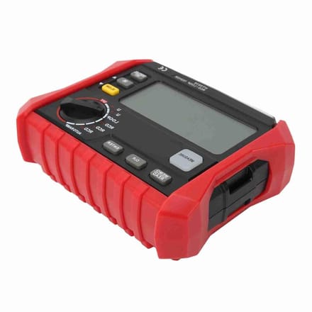 Isolatieweerstandstester - Elektrische meter - Circuit detectie - Automatische bereikselectie - LCD scherm - Grijs