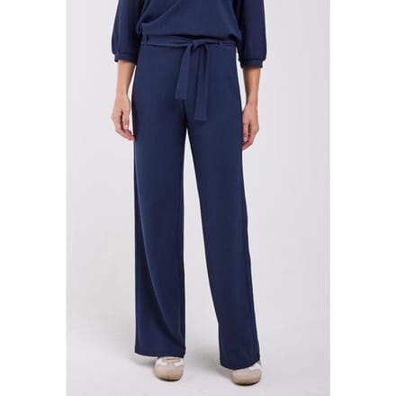 DIDI Dames Pants Flowy Dark blue maat 34