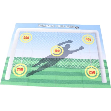 Voetbal Trainingsmat Effectieve Draagbare Voetbal Schop Trappen Rate Trainingsmat voor Voetbaltraining white