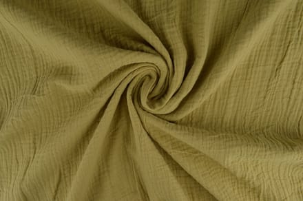 10 meter double gauze - Beige - 100% katoen