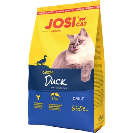 650g Josera JosiCat Crispy Duck droogvoer voor katten