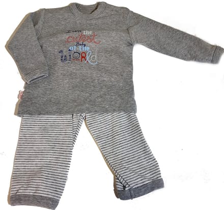 ISI MINI - Kledingsetje - maat 50-56 - Grijs