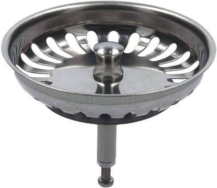 RVS Zeefkorf met Pin voor Excentrische Bediening 82 mm