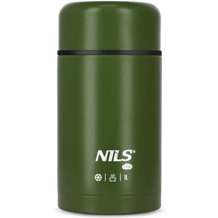Nils Camp NC3802 - Thermosfles - 1000ml - Lekvrij - Groen