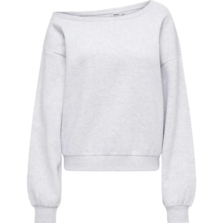 Only Trui Onlrhina L/s One Shoulder Cc Swt 15361160 Light Grey Melange Dames Maat - M