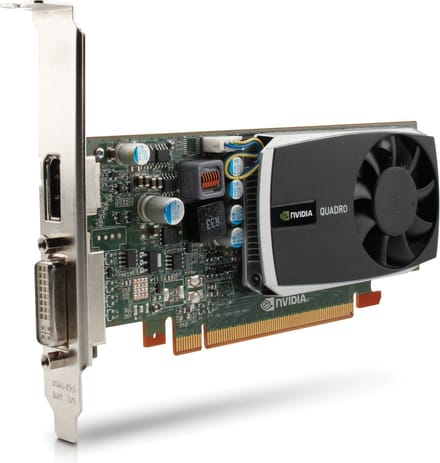 HP WS093ET videokaart NVIDIA Quadro 600 1 GB GDDR3