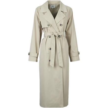 regular fit trenchcoat met reverskraag model 'DISA LIFE'
