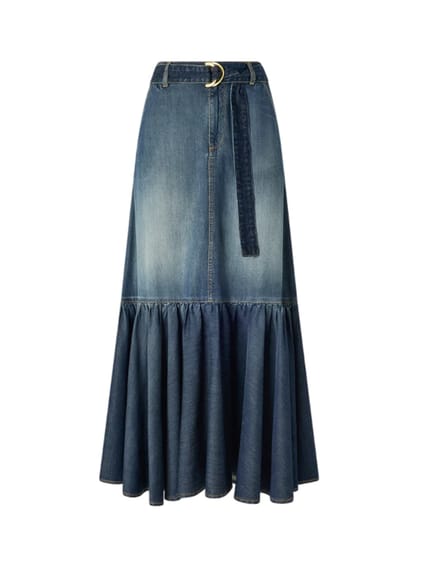 Vrouwen casual rokken Pinko - lichte denim rokbeschermer - denim