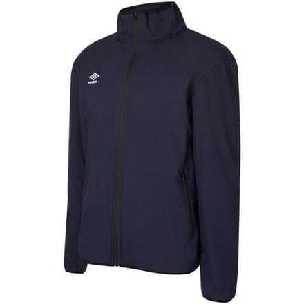Umbro Heren Club Essential Bonded Jacket (Donker marine/wit)