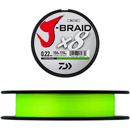 Vlecht Daiwa J-Braid 22/100 C