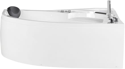NEIVA - Hoekbad whirlpool - Wit - 100 cm - Acryl