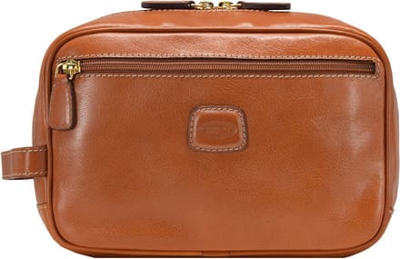 Brics Life Pelle - Toilettas 25 cm (cognac)