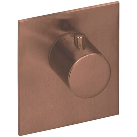 Herzbach DESIGN iX PVDLOGIC XL Vario colour set square for single thermostat module 21.500100.2.39