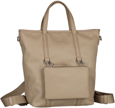 TOM TAILOR vrijetijdsrugzak shopper Jamila Backpack Taupe