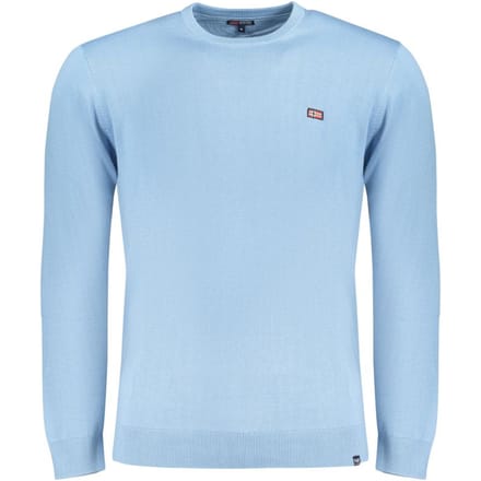 Noorwegen 1963 Blauw Katoenen Heren Trui