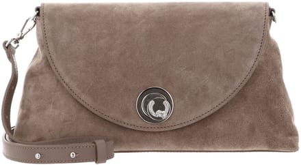 COCCINELLE Leren schoudertas Nikla Suede Bim Handbag Warm Taupe