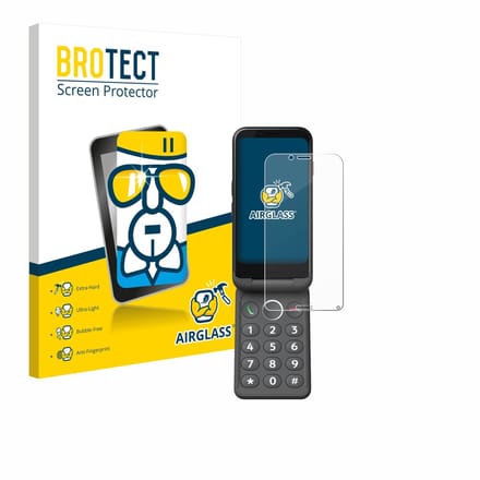 Screenprotector voor Doro Aurora A20 Beschermglas transparant