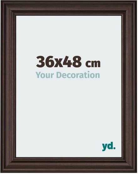 Your Decoration - Fotolijst 36x48 cm - MDF - Eiken Donker - Lazio