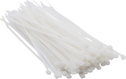 Pro Cable Ties Trans. - 2.5mm/200mm
