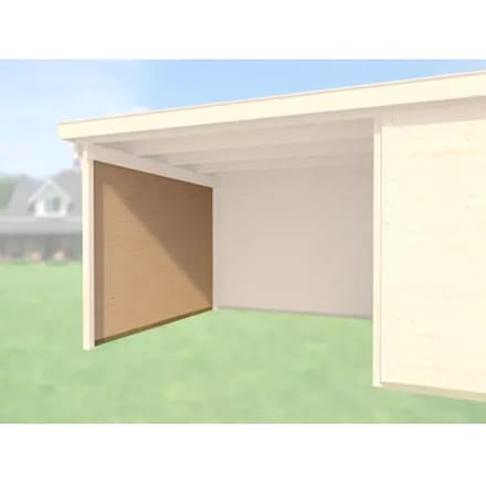 Weka Zijwand Voor Tuinhuis 172 295cm
