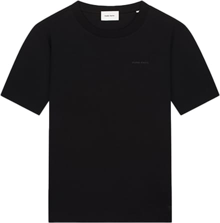 PURE PATH Essential Triangle Tee Polo's & T-shirts Heren - Polo shirt - Zwart - Maat S
