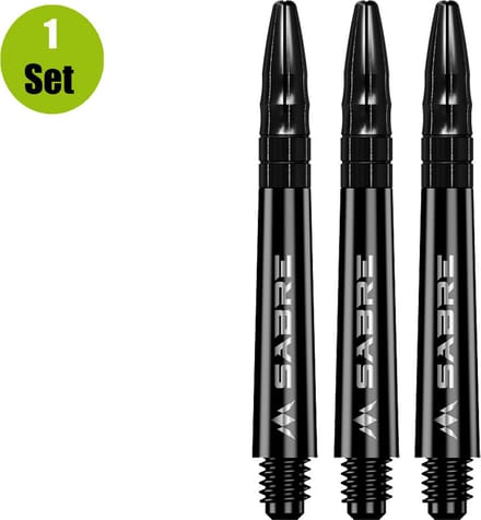 Mission Sabre Black Base Black - Dart Shafts