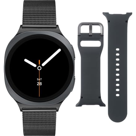 Samsung Special Edition Galaxy Watch 8 Grijs/Zwart Mesh 40mm