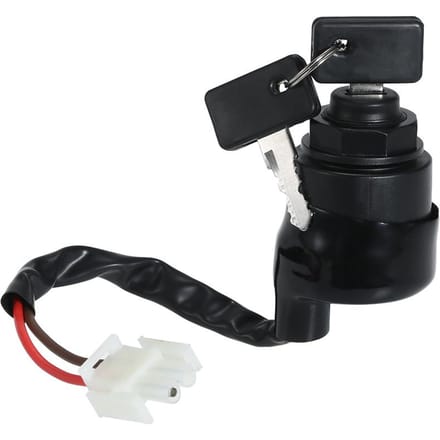 Remplacement pour interrupteur à clé de contact et clés de chariot de golf Yamaha G11 G16 G21 96-04 noir