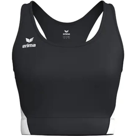 Erima T&F Wings Bra Dames - Zwart / Wit | Maat: 32