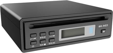 Hifi CD-speler - Draagbare Discman - Muziek Streamen - Bluetooth Ingeschakeld - 1 Schijf - Zwart