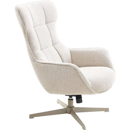 House Collection Bouclé Fauteuil Darcelle Beige