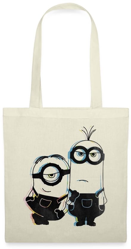 Minions Stuart En Kevin Glitch Tas Van Stof Schoudertas