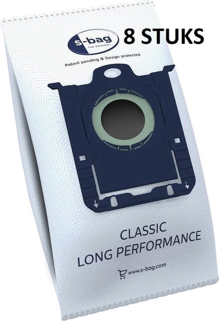S-bag FC8021/03 - Stofzuigerzakken - 8 stuks