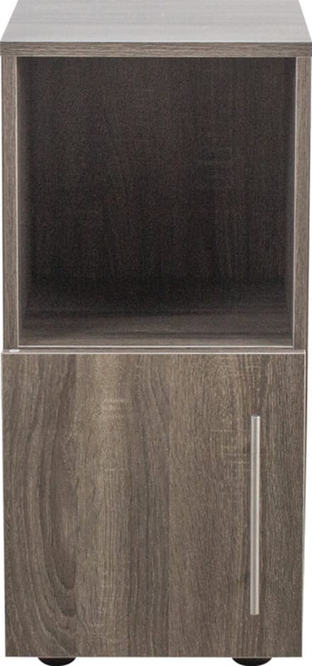 Nachtkastje - halkastje - 64 cm hoog - bruin kleurig