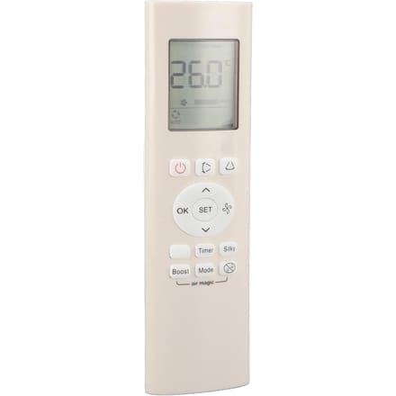 Télécommande de climatiseur Télécommande de remplacement professionnelle Compatible pour RG58N(B2H) white
