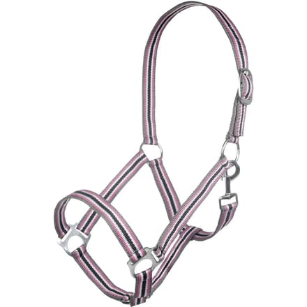Nylon hoofdstel voor paard HKM Linz