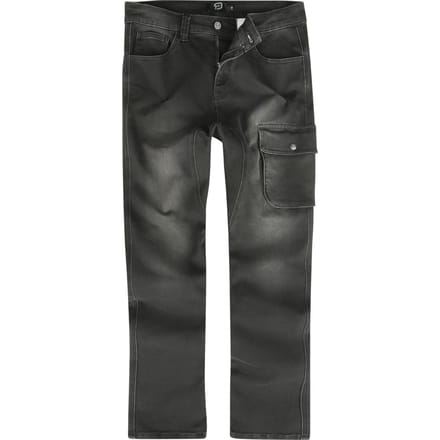 R.E.D. Rock-Engineered Design zwart/grijze baggy jeans - Heren - S