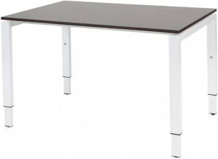 Verstelbaar Bureau - Domino 120x80 logan - wit frame