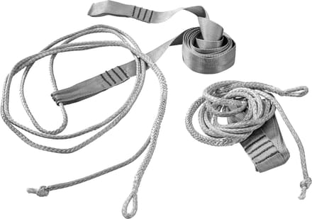 Cocoon Hammock Straps Ultralight, riemen, grijs/lichtgrijs