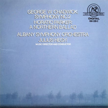 Albany Symphony Orchestra, Julius Hegyi - Chadwick: Symphony No.2, Parker: Northern Ballet (CD)